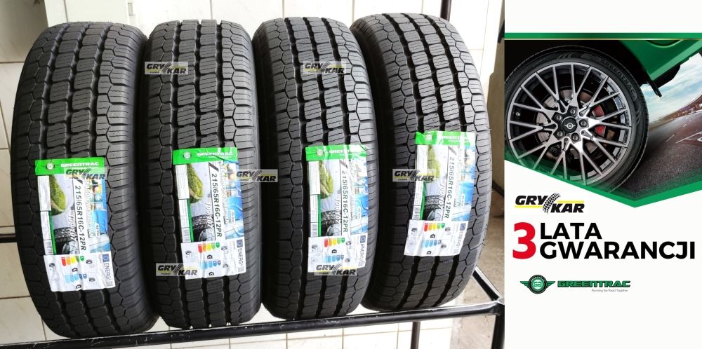Opony 215/65R16C Greentrac Season Master VAN 4szt. 2024r 3 lata gwar.