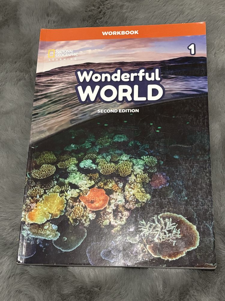 Wonderful World 1 workbook stan używany bardzo dobry.