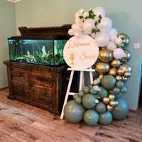 Personalizowane dekoracje balonowe - Komunia, Chrzest, Urodziny