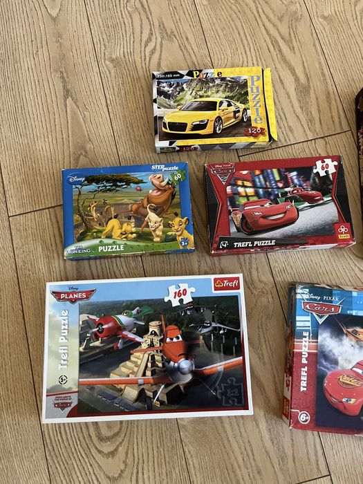 Пазли Тачки (Блискавка Маквін), Літачки