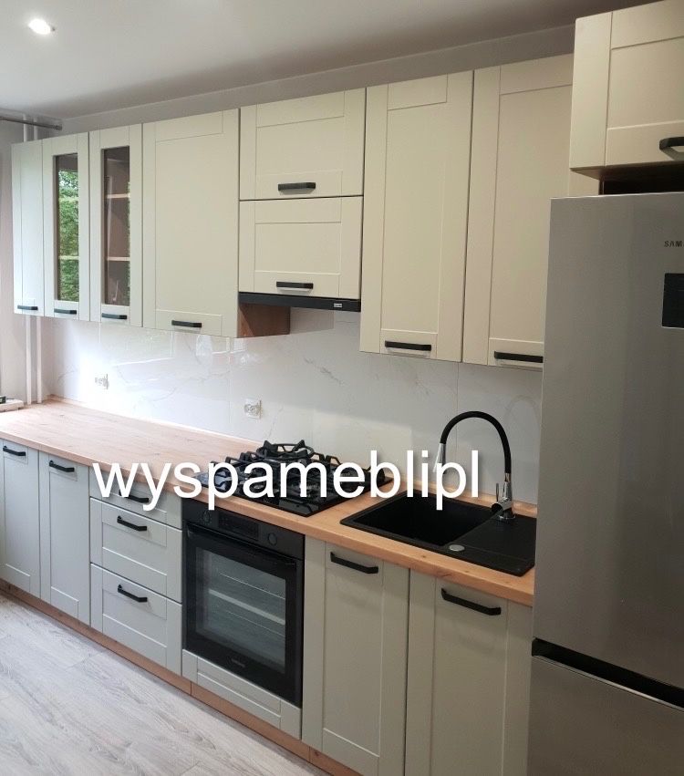 Meble kuchenne do dowolnej konfiguracji MDF 380cm kuchnie zestaw mebli
