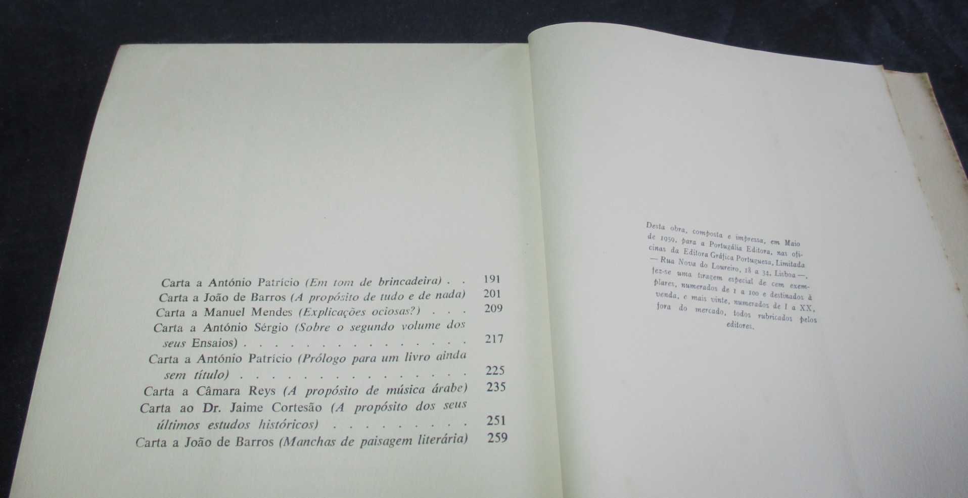 Livro Miscelânea Manuel Teixeira-Gomes