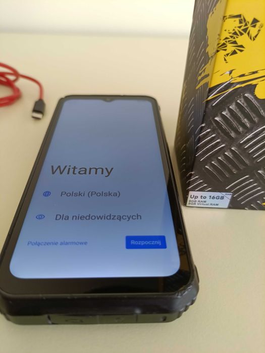 Ulefone Armor 21 Duży głośnik 9600mAh Noktowizja 8/256GB IR 120Hz A 13