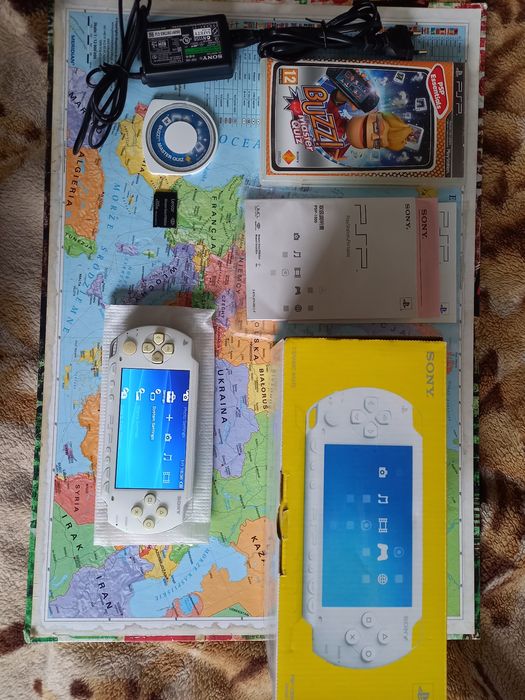 Konsola Sony psp 1000 (1004) ceramic White unikat zestaw
