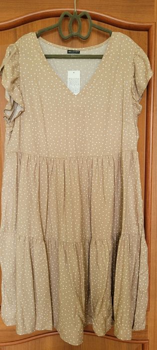 Nowa  sukienka z falbaną 44 PROMOCJA  wyprzedaż szafy