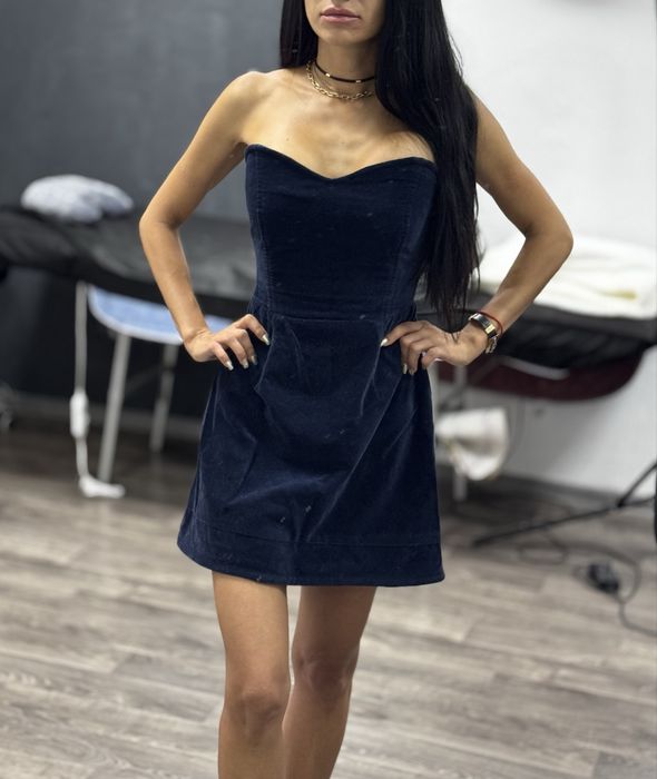 Платье корсет, велюр