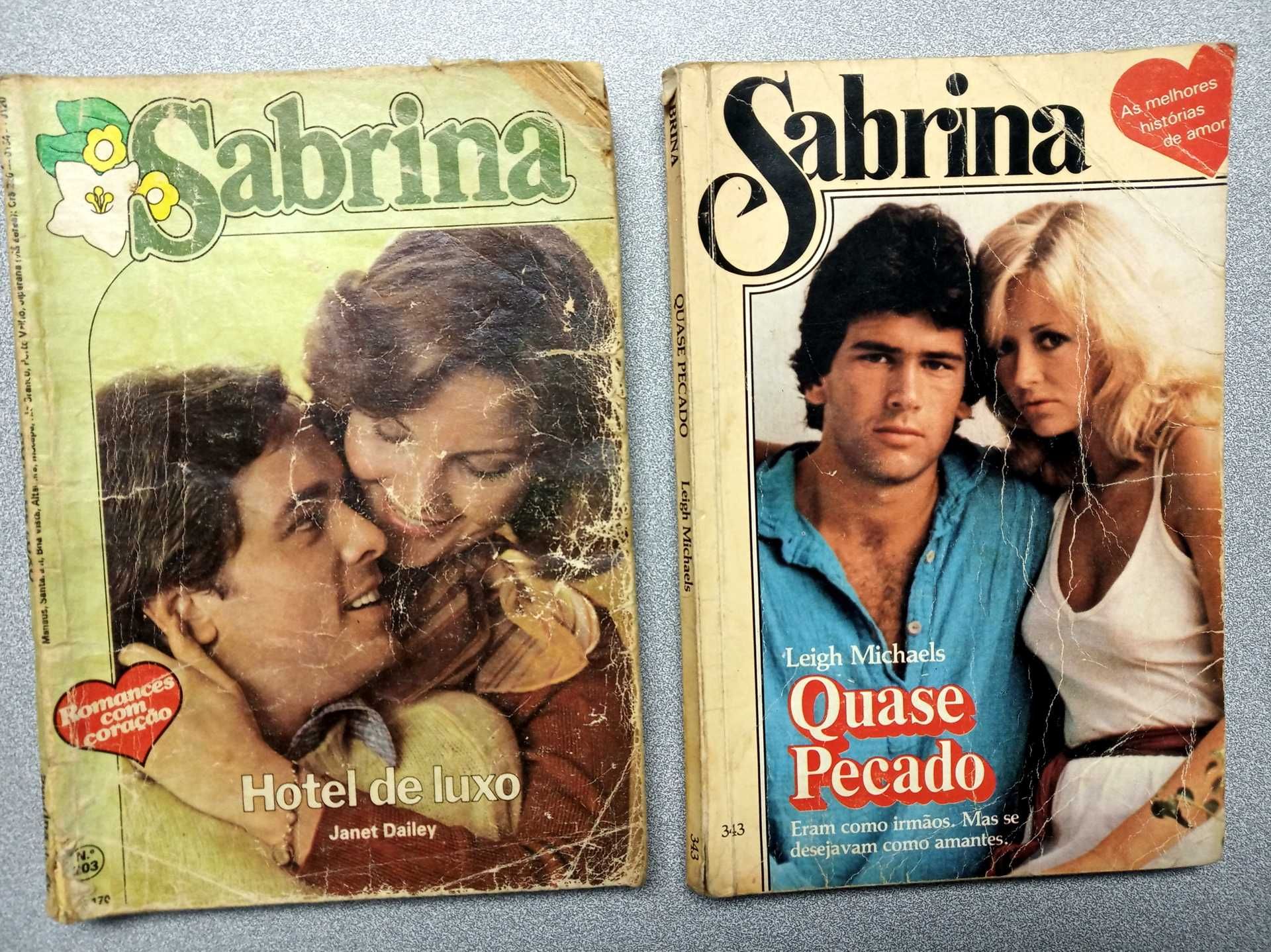 Romances Harlequin Sabrina, Bianca, Júlia e outros dos anos 80