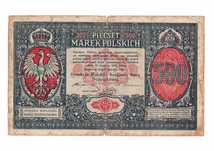 500 marek 1919 DYREKCJA 500 marek polskich 1919