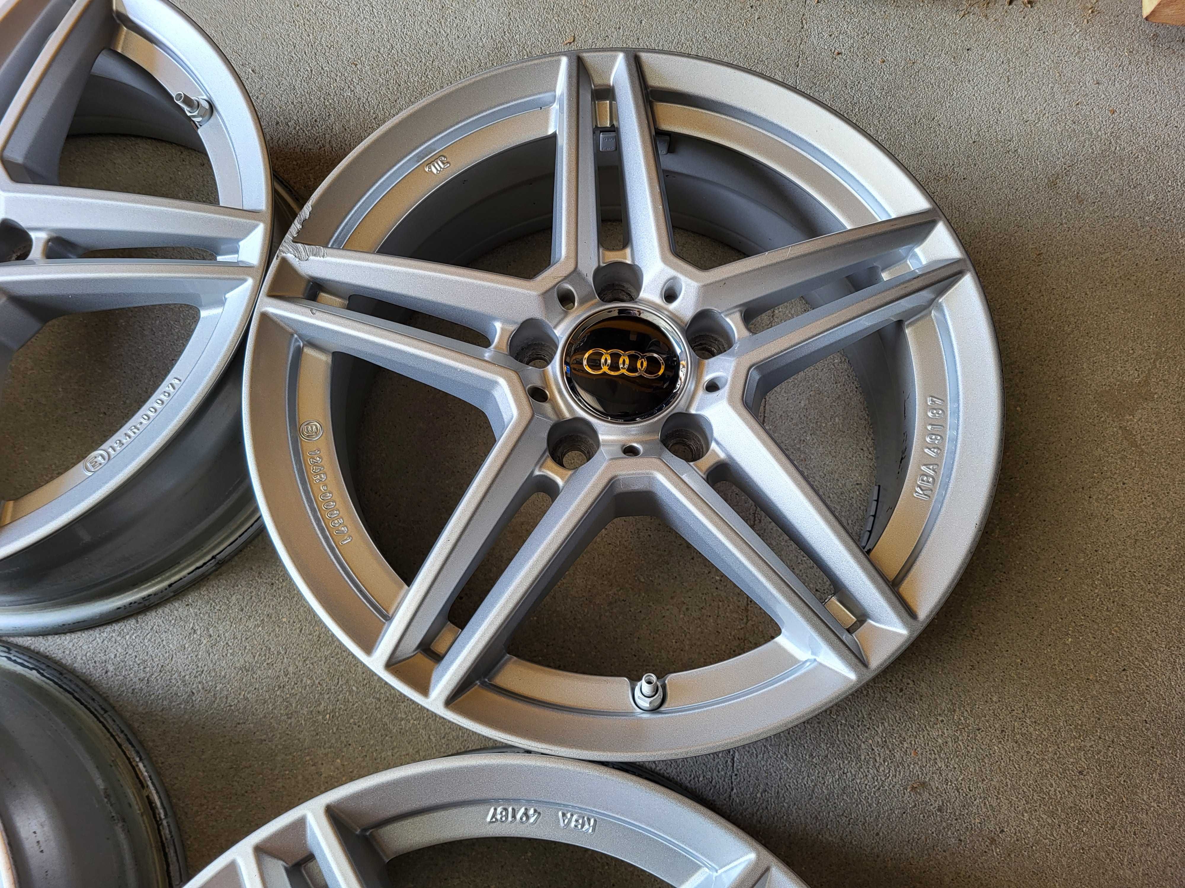 [841] Felgi aluminiowe 16 Cali 5x112 6,5J ET38 KOZAK Audi + CZUJNIKI