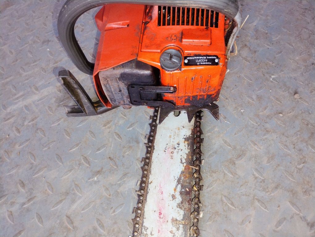 Husqvarna 61 i Stihl 180 2 mix do przeglądu