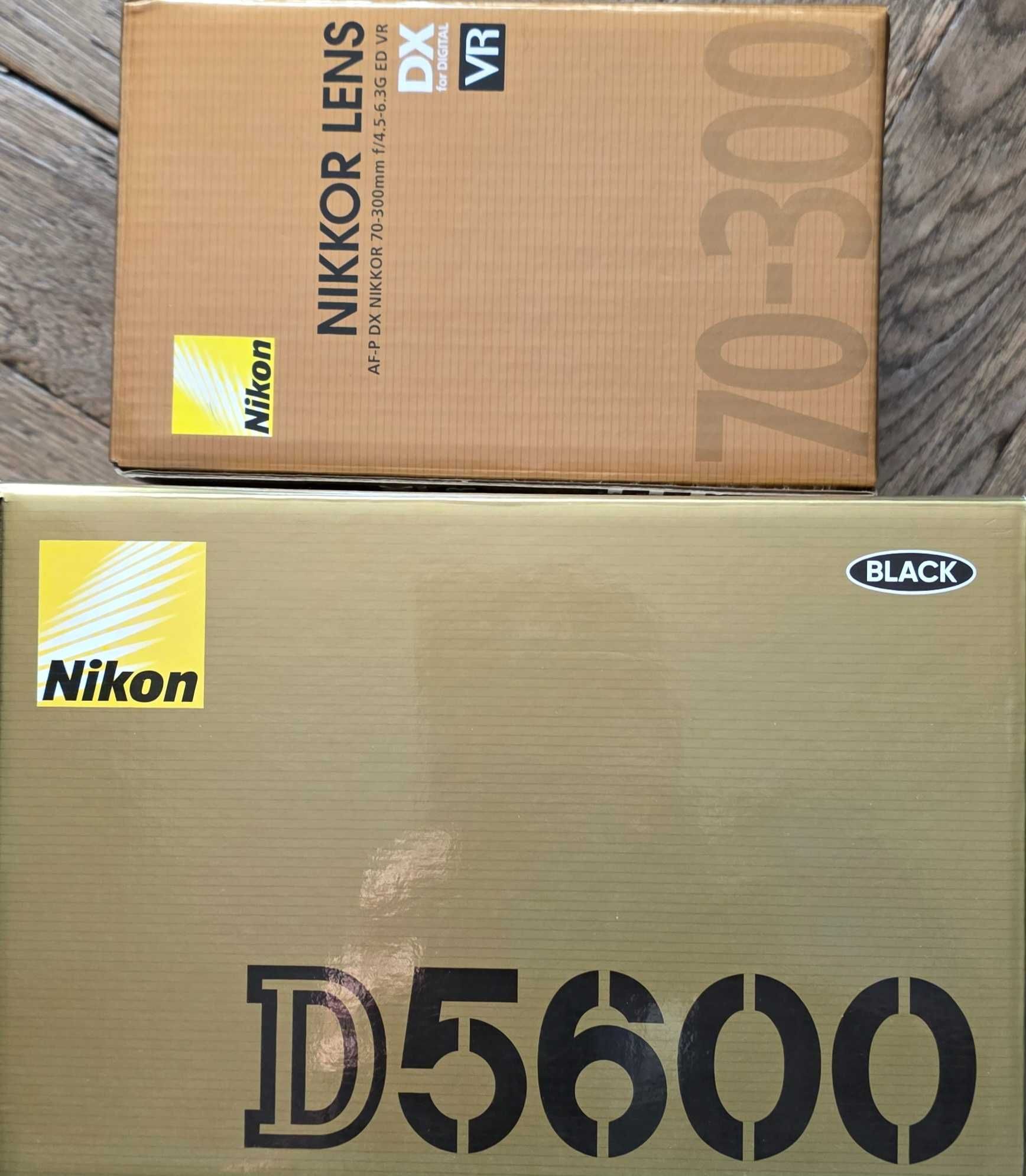 Aparat Fotograficzny Lustrzanka Nikon D5600 komplet