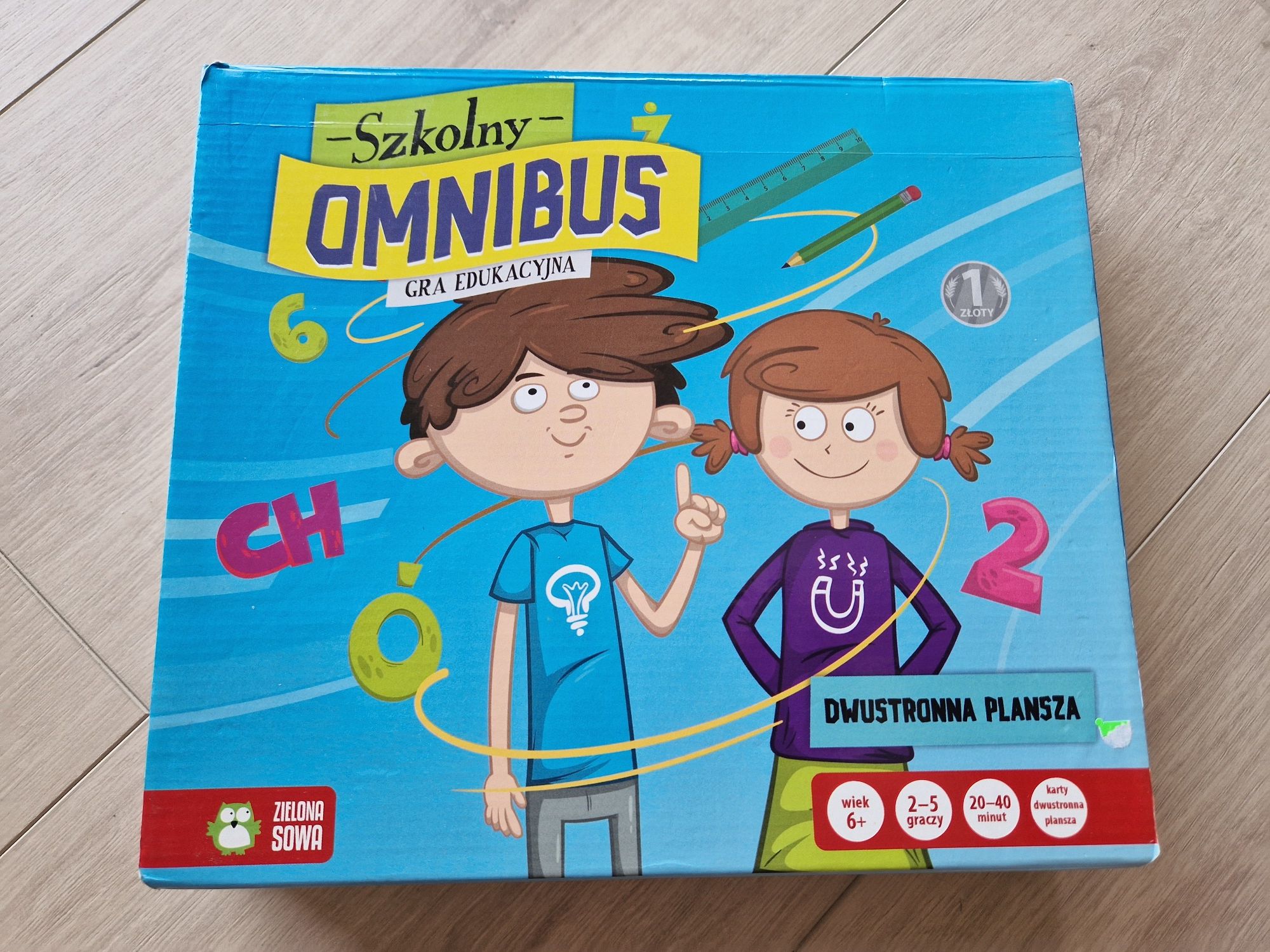 Gra edukacyjna szkolny omnibus
