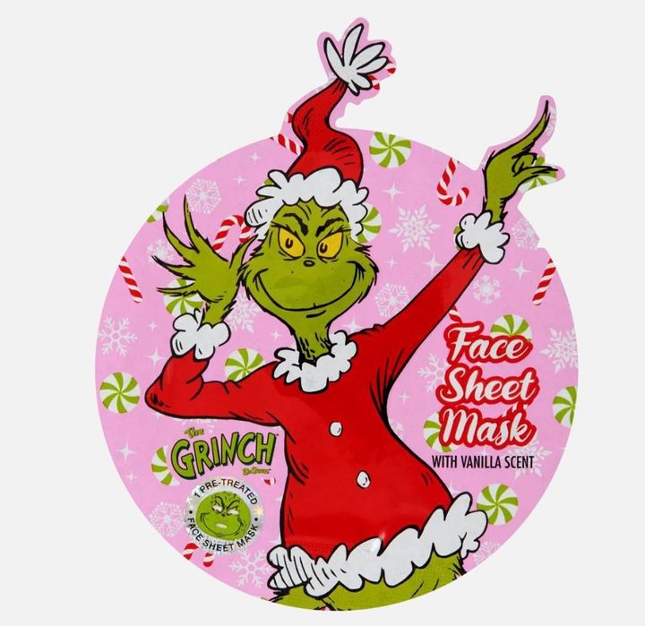 Маска для обличчя Grinch Face Sheet Mask