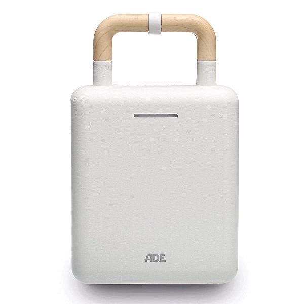 Opiekacz do kanapek gofrownica ADE Kitchen , 14×22,5×9,5 cm, biały