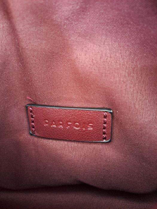 Mala / Carteira Parfois rosa e bordeaux