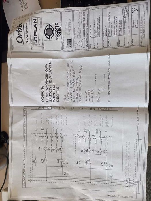 rozdzielnia jednofazowa SCHNEIDER 2x18 IP65 36p zabezpieczenia 25szt