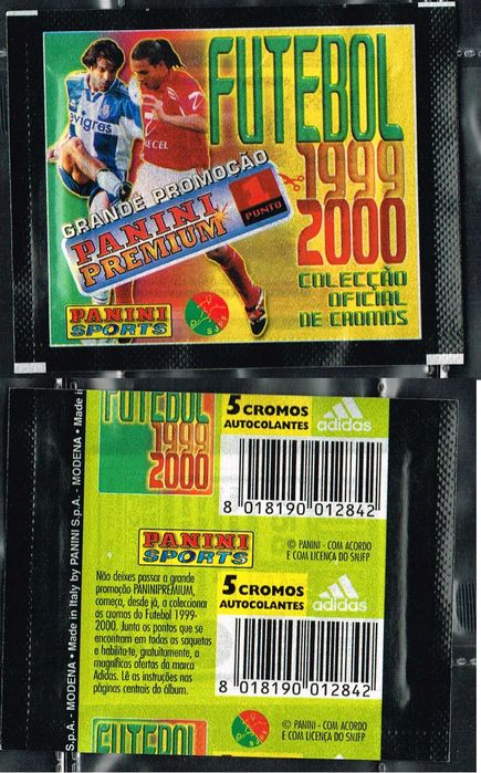 Saquetas Liga Portuguesa 1999/2000