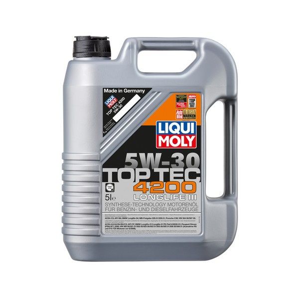 Oleo 5W30 LIQUIMOLY Top Tec 4200 LL 5W30 5L