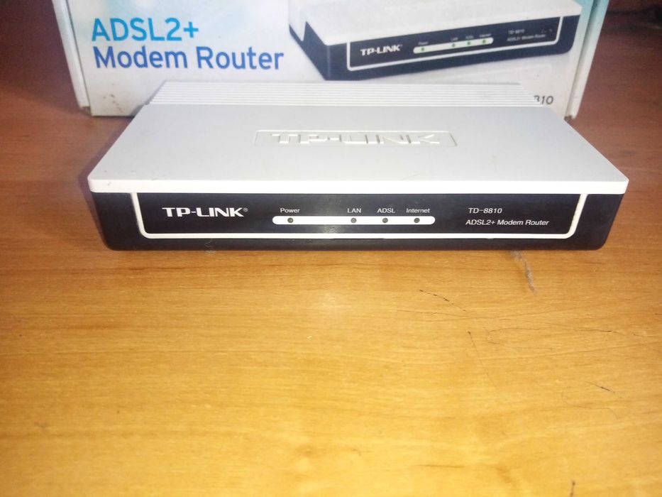 Продам модем роутер TP- LINK ADSL2+ мдель TD-8810.