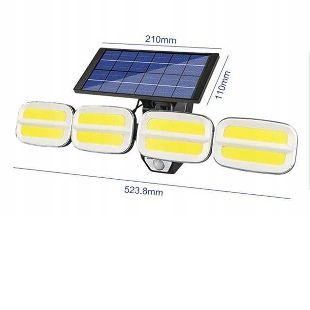 Lampa Ogrodowa Solarna Latarnia Led COB 240 PILOT/tylko wysyłka