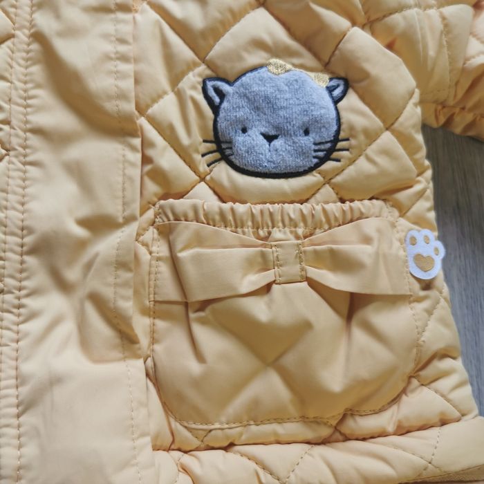 Cocodrillo kombinezon jesienno zimowy do wózka żółty rozmiar 62-68