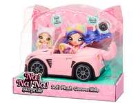 Na! Na! Na! Surprise Pluszowe Różowe Autko Cabrio Różowy Kotek Za4921