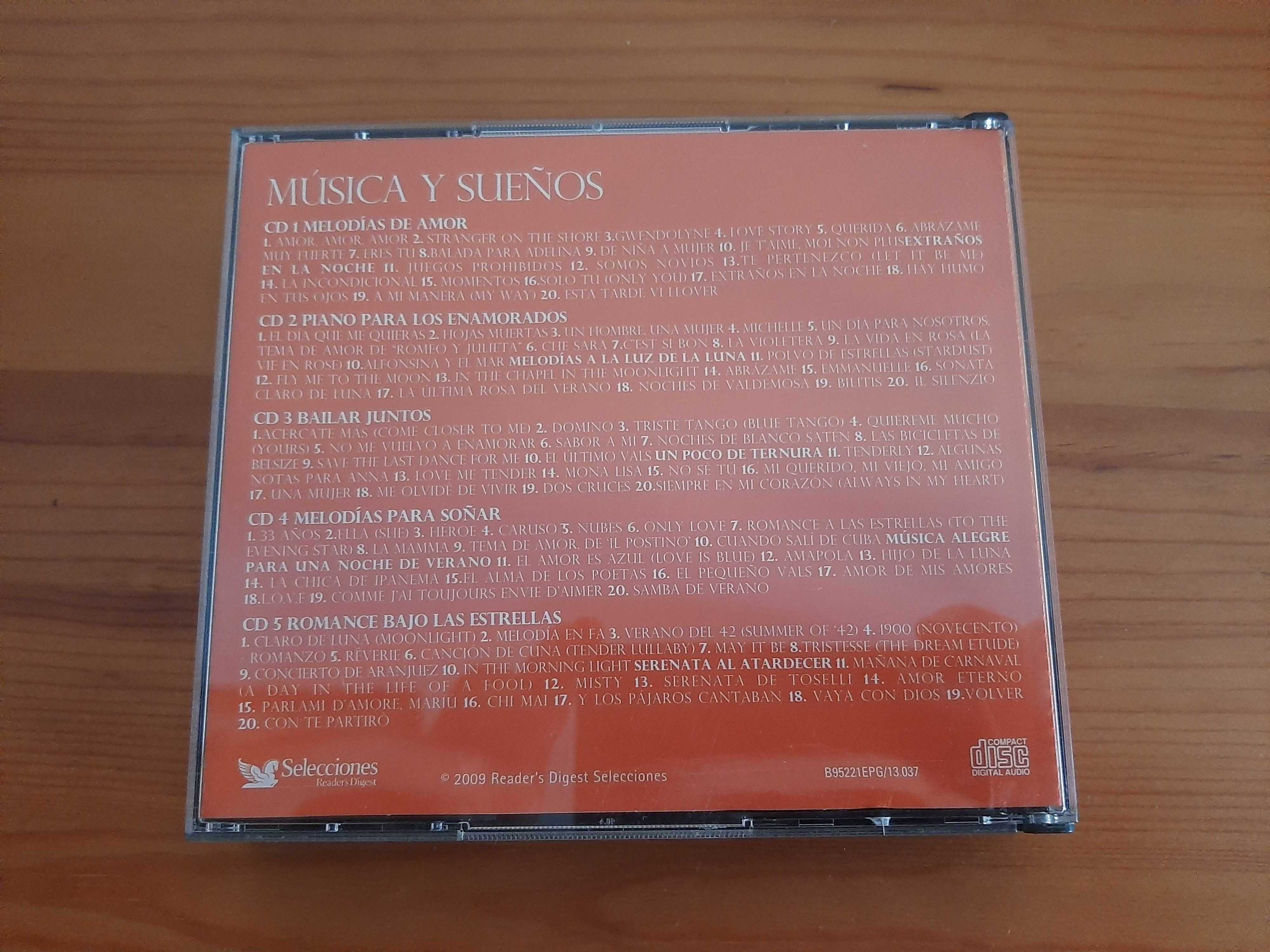 CD - Coletânea Música y Sueños