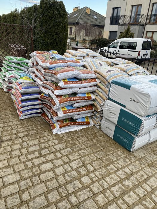 Ziemia, Kora, Kompost, Torf kwaśny i odkwaszony Obornik koński