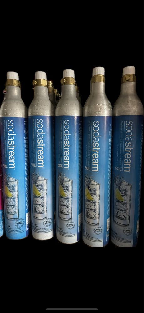 SodaStream butle 2sztuki niebieskie