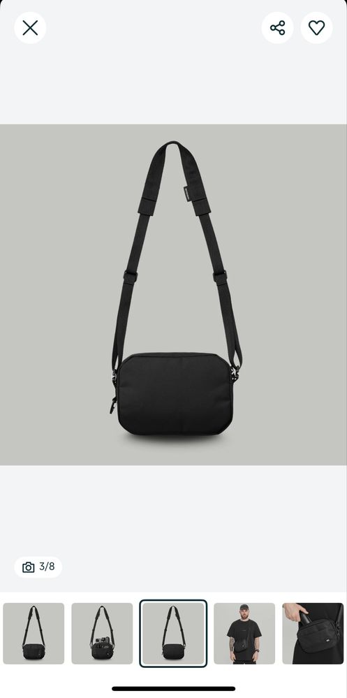 Нова! Сумка Riot Division Civil Middle Crossbody gen.1 riotdivision