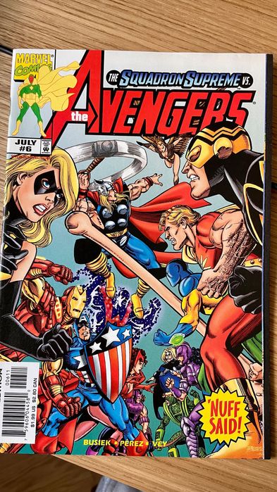 Marvel Comics, the Avengers z 07.1998