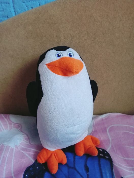 Skipper pingwiny z Madagaskaru maskotka