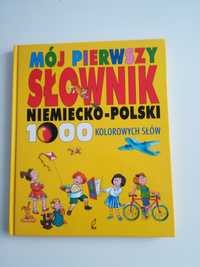 Mój pierwszy słownik niemiecko-polski 1000 kolorowych słów