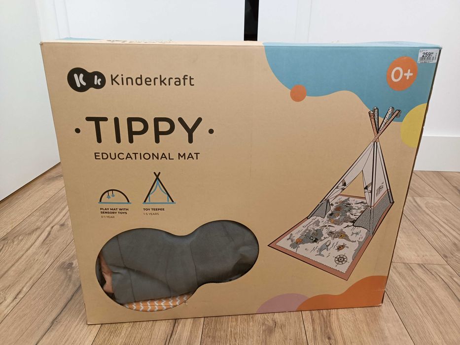 Mata edukacyjna namiot Tipi Kinderkraft