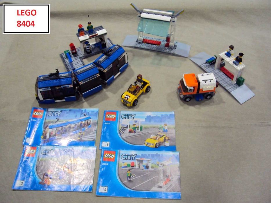 LEGO City: 4429; 8404; 60020; 60059; 60056; 60025; 60083