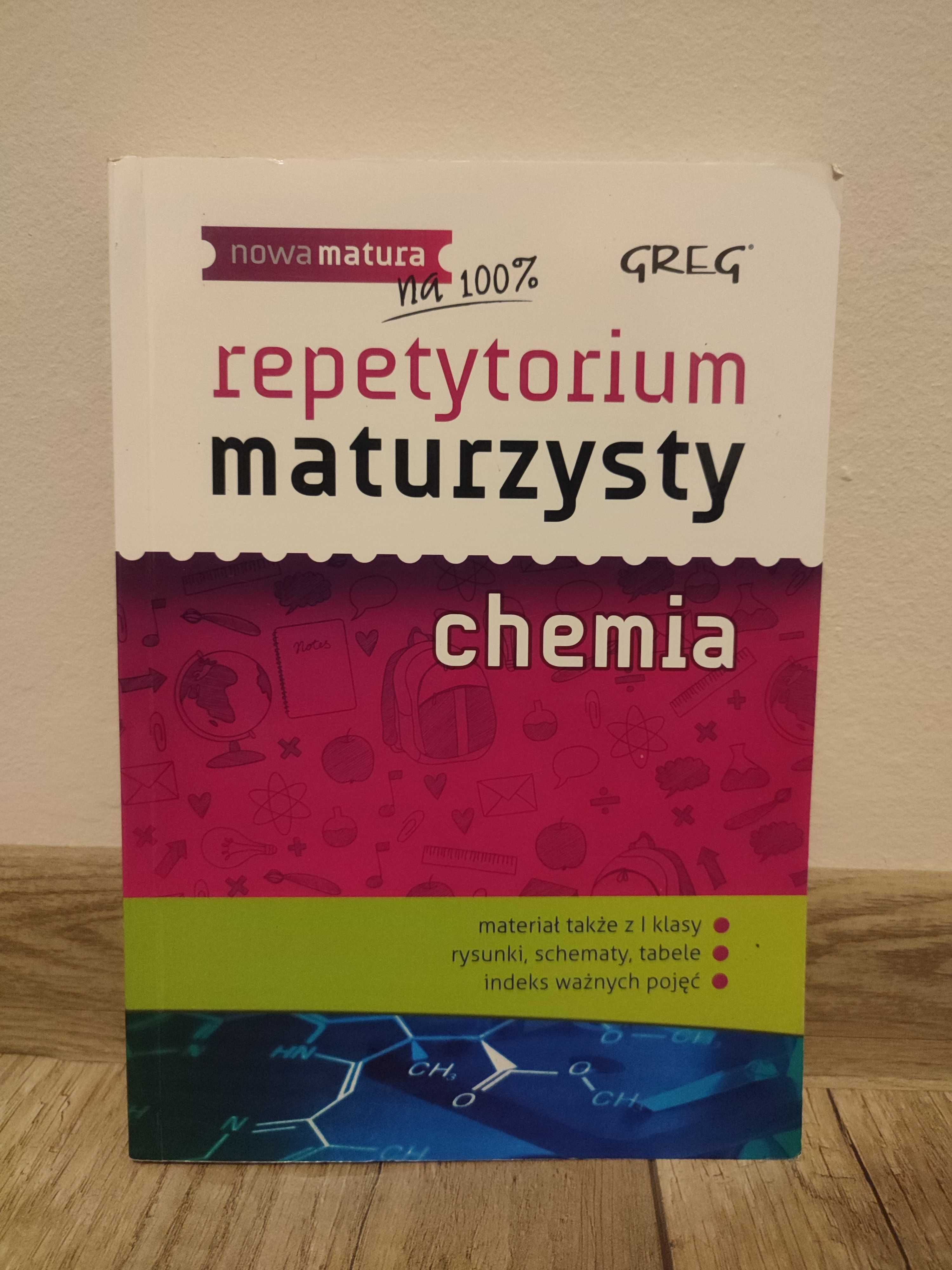 Sprzedam repetytorium maturzysty chemia