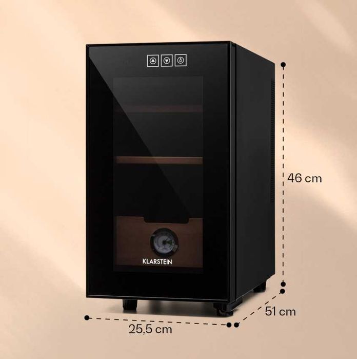 Lodówka, chłodziarka do cygar , humidor  Klarstein   S-291