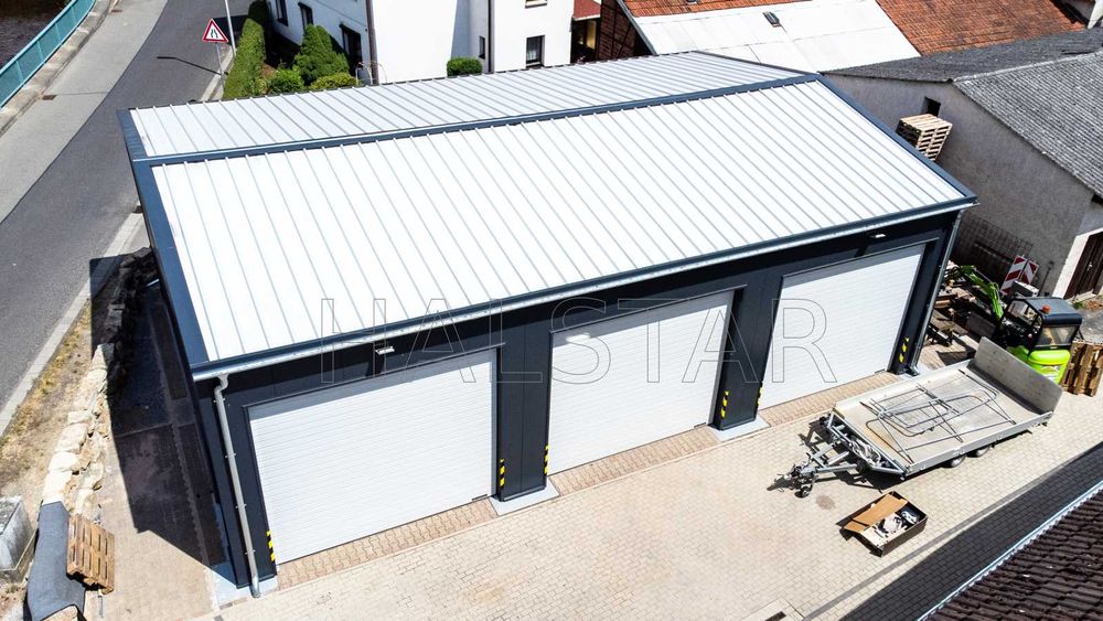 10x15x4m Nowa Izolowana Hala Magazynowa Produkcyjna +Dostawa HALSTAR