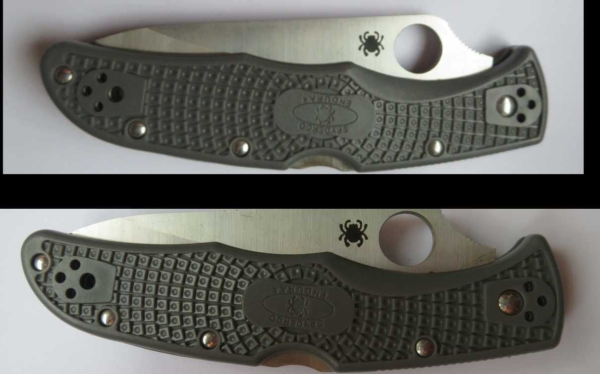 nóż folder spyderco endura szara