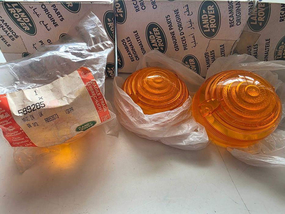 Land Rover Serie II, IIa e III lentes de stop e piscas