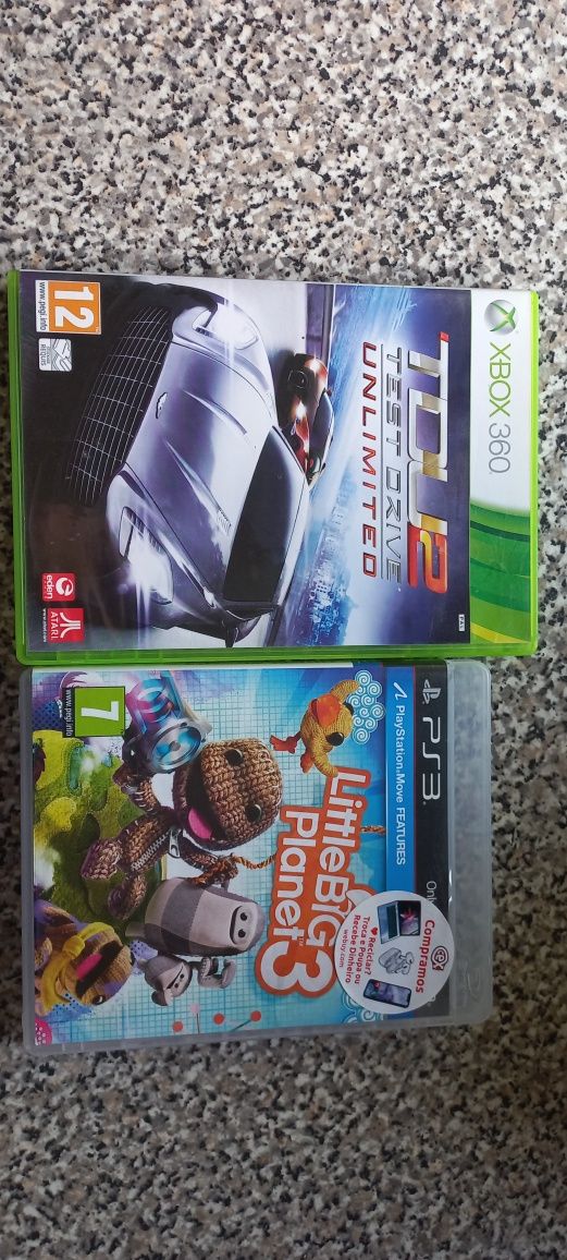 Little big planet 3/Test drive unlimited 2 Playstation 3/Xbox 360