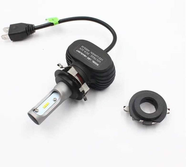 Переходник металлический на лед(ксенон) цоколь адаптер Н7