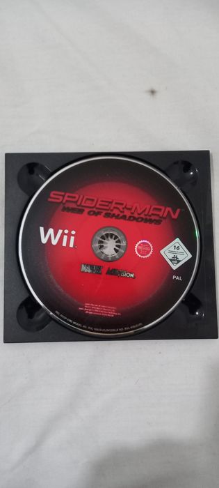 Spider-man web of shadows wii marvel nintendo wii jogo
