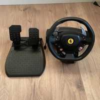 Volante c/pedais thrustmaster T80 Ferrari