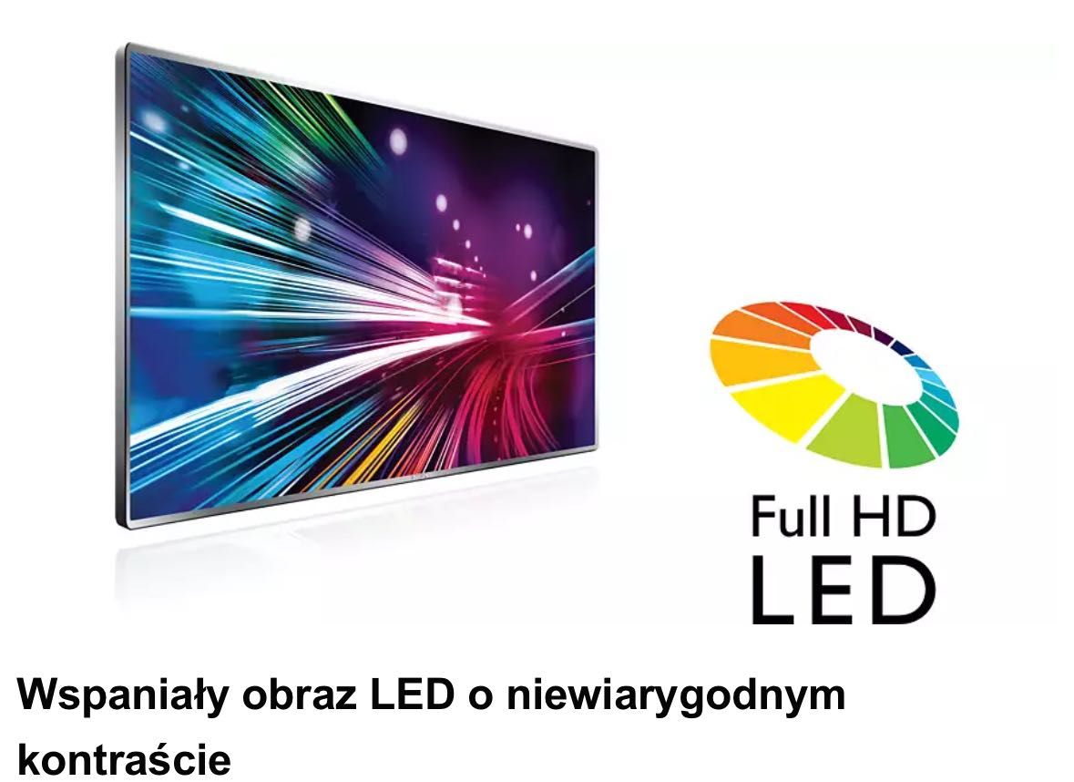 TV Smart LED z Ambilight, 400Hz, 3D NetTV