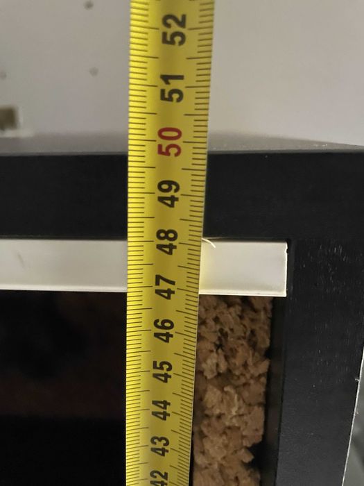 Terrarium 100x50 z oświetleniem – idealne dla agamy, gotowe do użycia