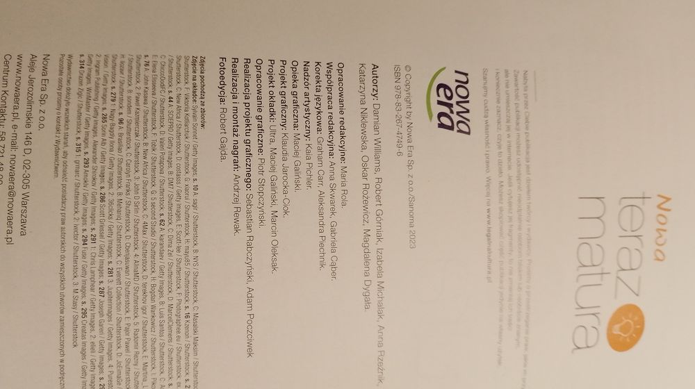 Vademecum Repetytorium język angielski poziom podstawowy i rozszerzony