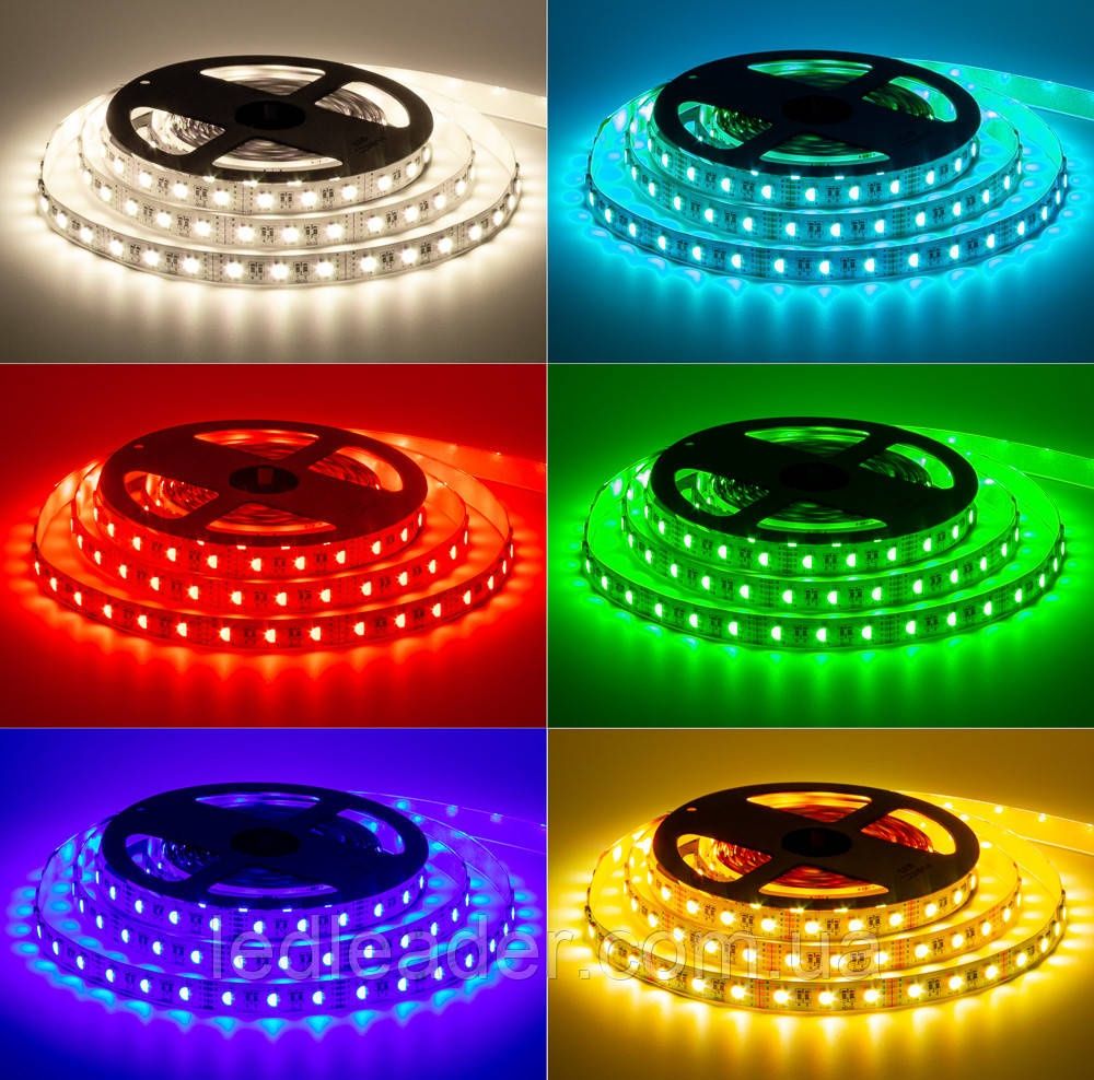 Світлодіодна стрічка з пультом smd 5050 RGB