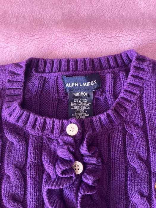 Malha da Polo Ralph Lauren roxa