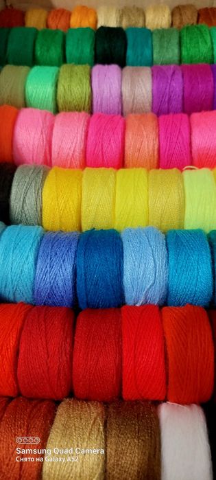 Нитки Акрил 50 кольорів НАБІР